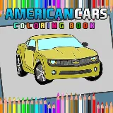 American Cars Coloring Book