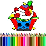 BTS Cake Coloring Book