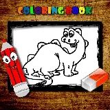 BTS Dinosaur Coloring Book