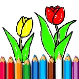 BTS Spring Time Coloring Book