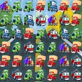 Cartoon Trucks Match 3