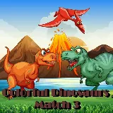 Colorful Dinosaurs Match 3