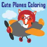 Cute Planes Coloring