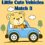 Little Cute Vehicles Match 3