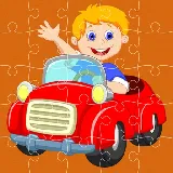 Pedal Cars Jigsaw