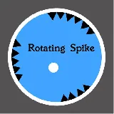 Rotating Spike