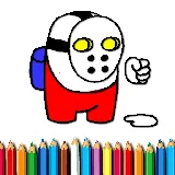 Space Dude Coloring Book