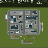 Top Down Taxi Car Game