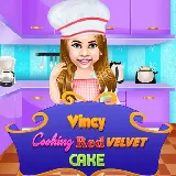 Vincy Cooking Red Velvet Cake